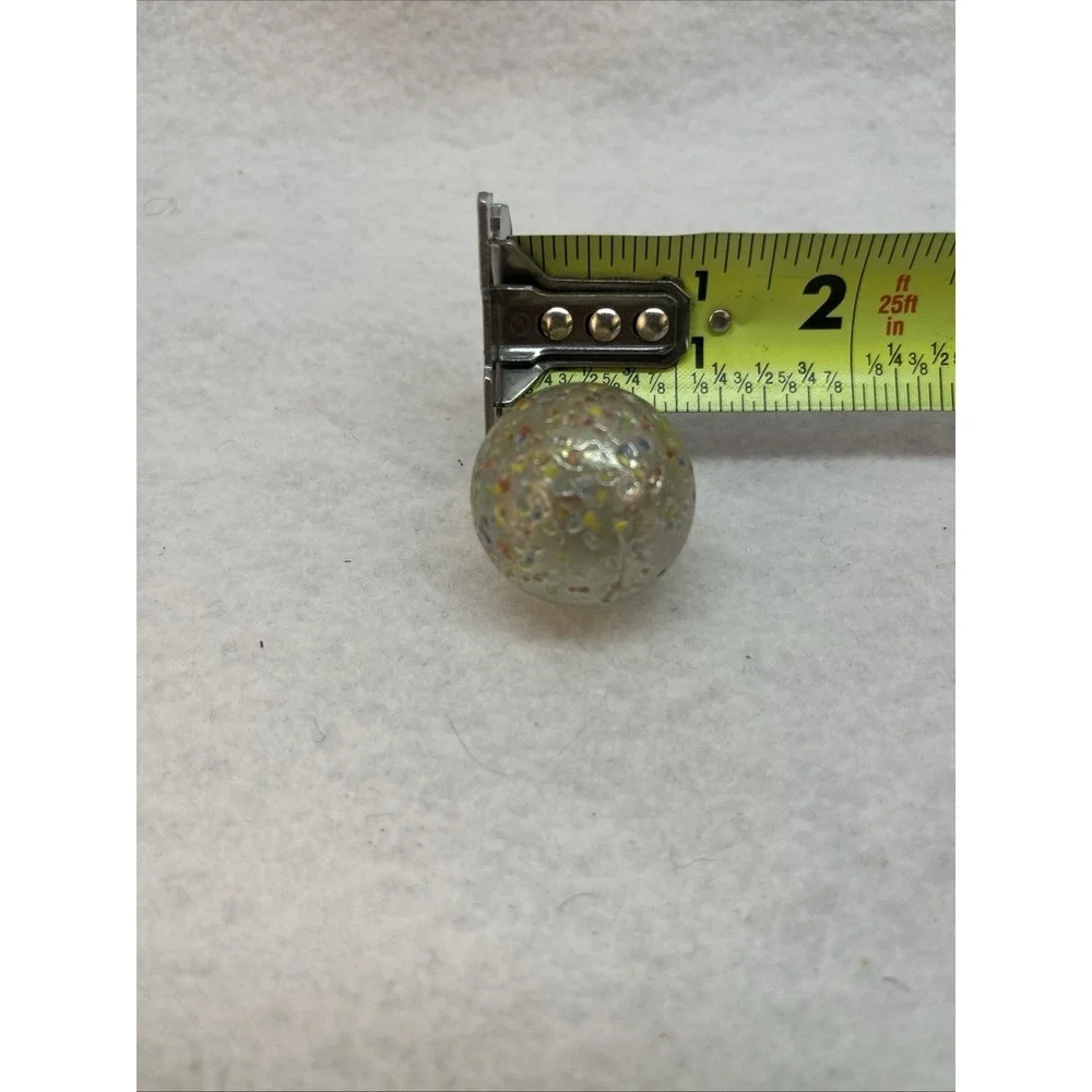 Lot of 31 Marbles -Multiple Sizes & Colors Swirls Frit Cats Eye + Shooters + Bag